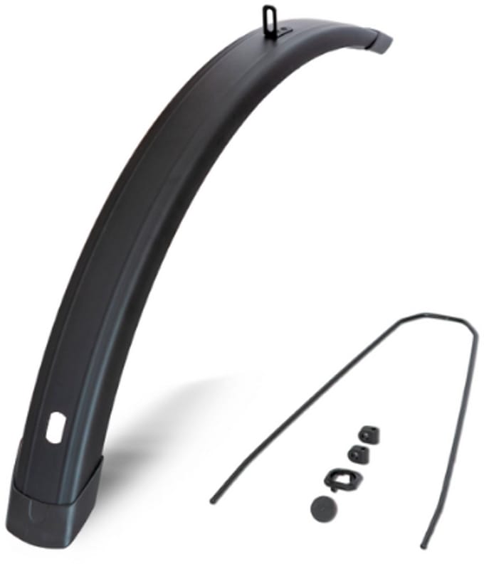 EF spatbord voor Tempo Square 28 inch 58mm zwart