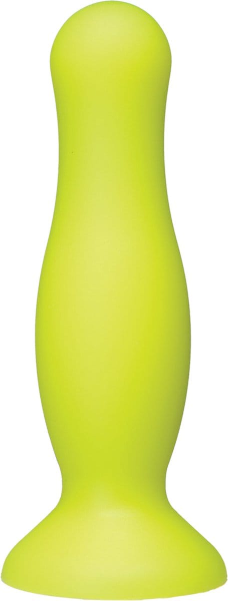 Mode - Silicone Anal Plug - 4.5 Inch - Yellow