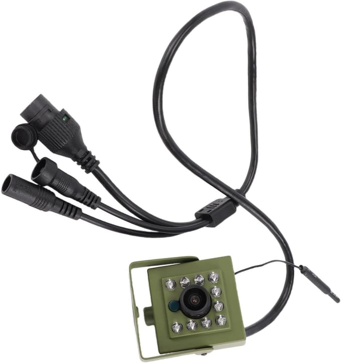 Beveiligingscamera Binnen - IP Camera Dome - Huisbewaking - Bewegingsdetectie Alarm - 12 x 8 x 7 cm - Wit