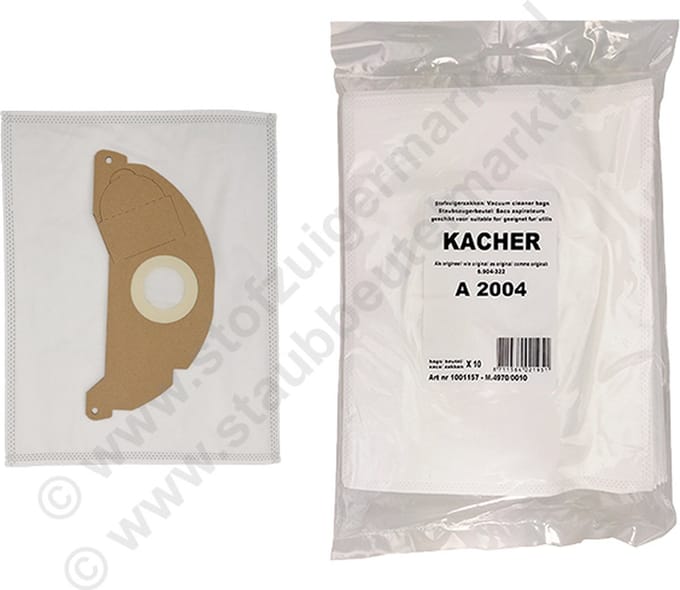 Microfiber - stofzuigerzakken geschikt voor Kärcher A2004