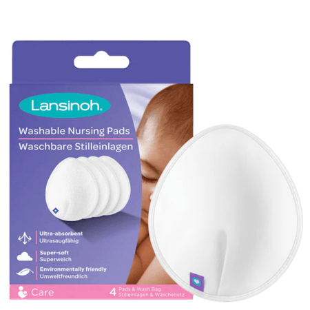 Lansinoh Borstcompressen - Wasbaar - 4 stuks