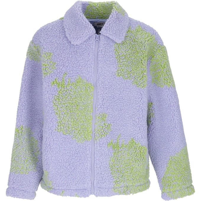 Teddy Bear Dames Bistro Sherpa Jack Digital Violet Multi