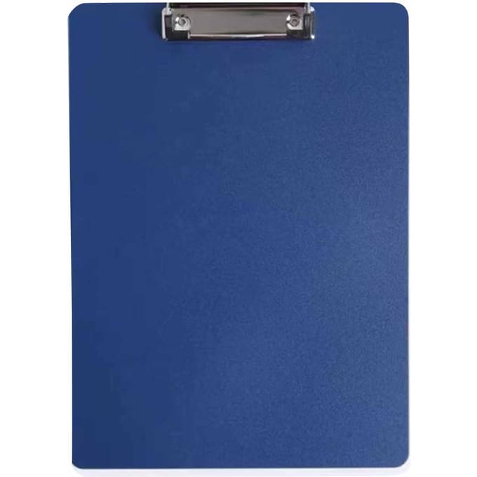 A4 Klembord Verdikt Multifunctioneel Bureau Documentenhouder voor Bestanden Materialen School Kantoor Navy Blue blue