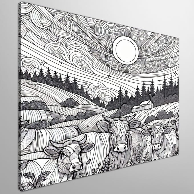 Kunstprint | Wanddecoratie | Canvas | 60 × 60 cm