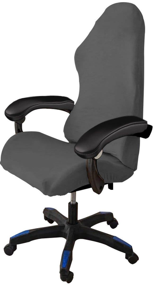 Meble odNowa - Game Chair Cover - Fluweel - Donkergrijs - Waterbestendig