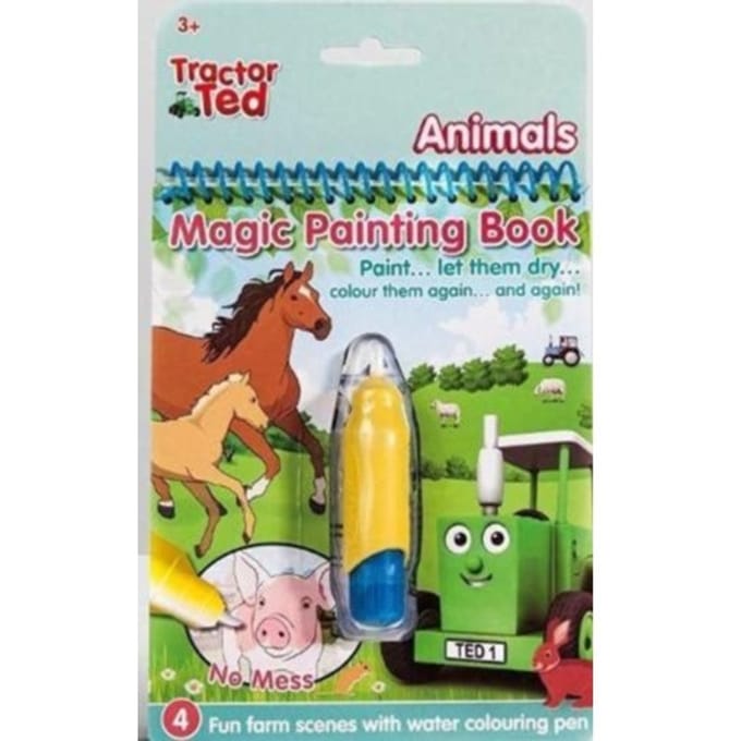 Tractor Ted Magic Painting Book Animals - Tractor Ted Magic Painting Books - alexandra heard