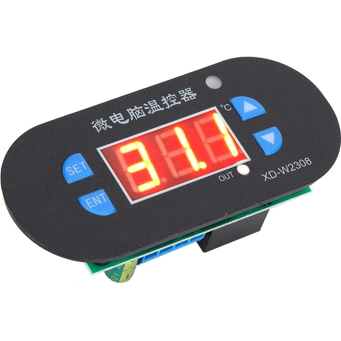 Digitale Display Temperatuurregelaar 0‑300 graden Celsius Hoge Precisie Instelbare Thermostaat 220V red