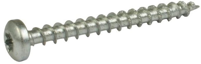 Dynaplus - Unischroef - Torx 25 Cilinderkop - 5x16mm - Verzinkt - Voldraad (200 stuks)