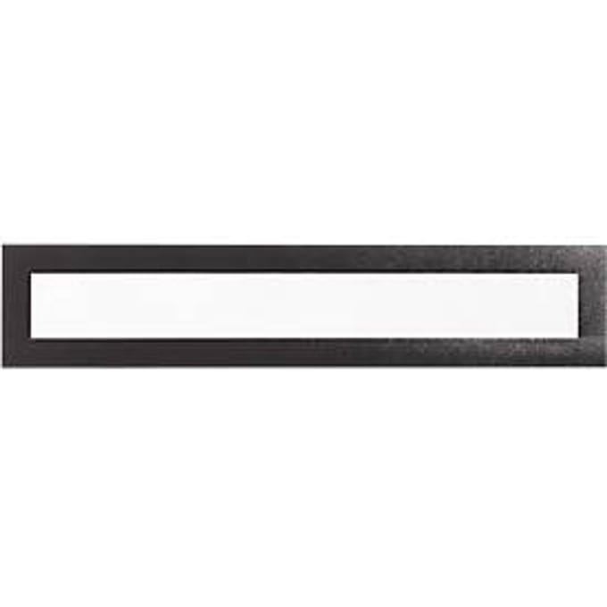 DURAFRAME® Magnetic TOP, magneetlijst voor opschriften, A3 staand/A4 liggend, zwart, 5 stuks