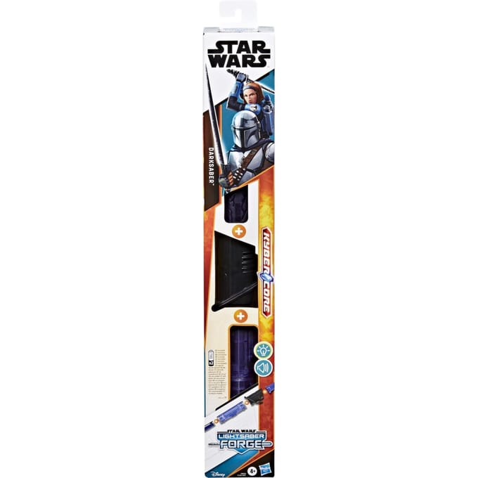 Star Wars Lightsaber Forge Kyber Core Darksaber, aanpasbare elektronische lightsaber