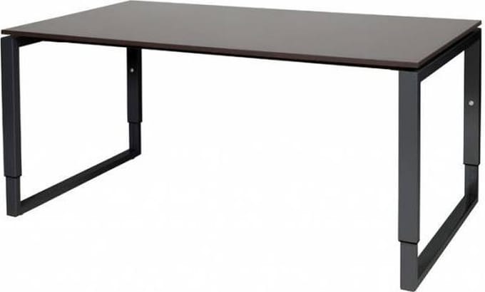 Verstelbaar Bureau - Plus 160x90 logan - zwart frame