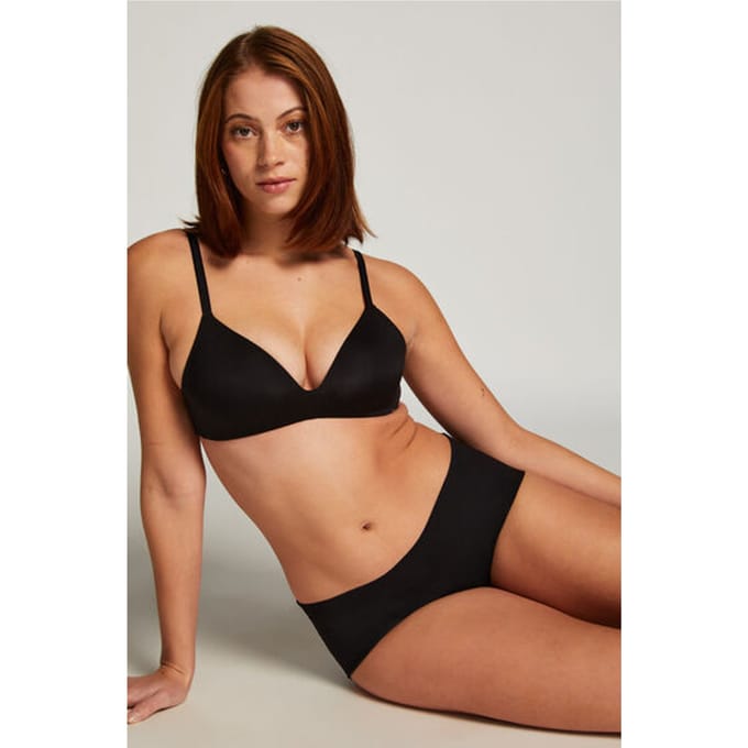 Hunkemöller Dames Lingerie Invisible Short - Zwart - maat M
