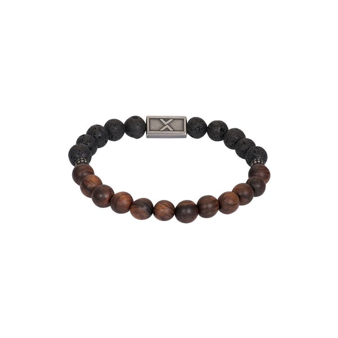 iXXXi Men-Omar-Zilverkleurig-Heren Armband