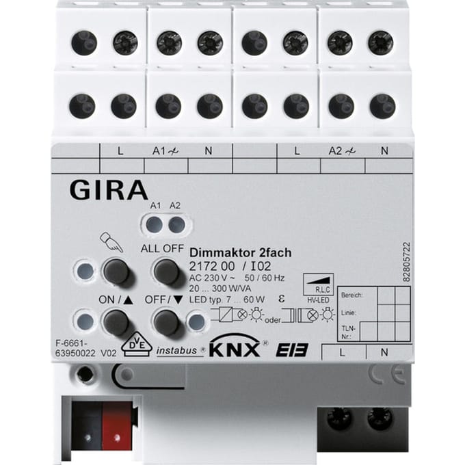 Gira KNX DIN-rail Dimactor-bussysteem - 217200