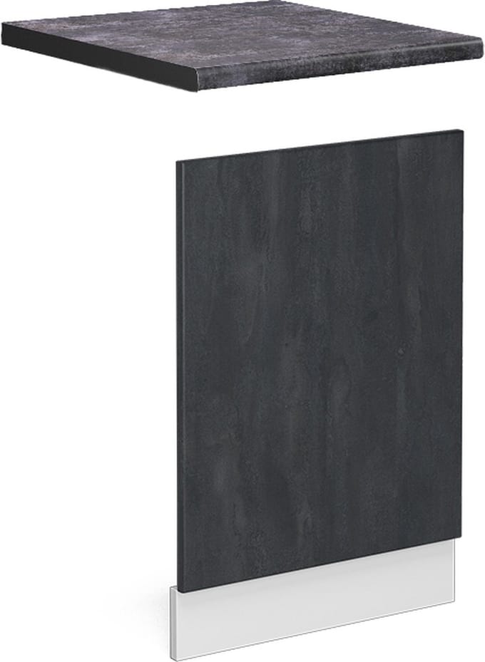 Vicco R-Line Frontpaneel – 45 cm WB Antraciet Zwart beton
