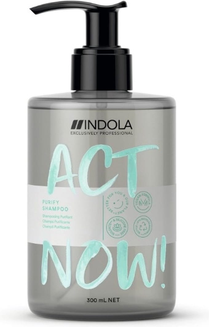 Indola - ActNow Purify Shampoo - 300ml