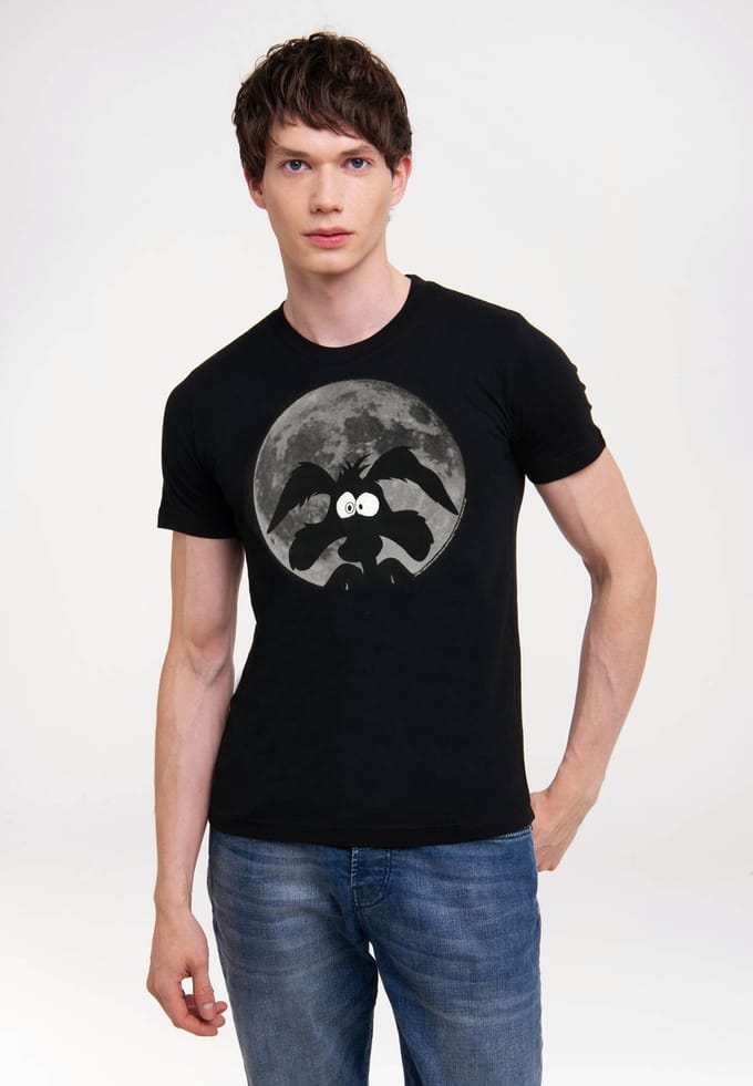 Logoshirt T-Shirt Looney Tunes - Coyote Mond