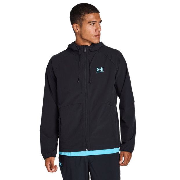 Under Armour Vibe Woven Trainingspakken Heren - Zwart - Maat L