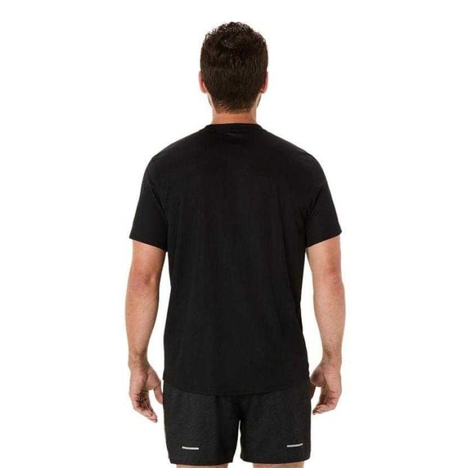 Asics Heren Fujitrail Logo T-Shirt (Zwart)