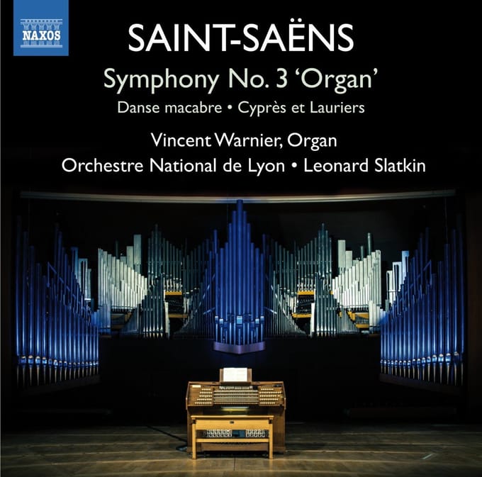 Vincent Warnier, Orchestre National De Lyon, Leonard Slatkin - Saint-Saëns: Symphony No.3 'Organ' (CD)