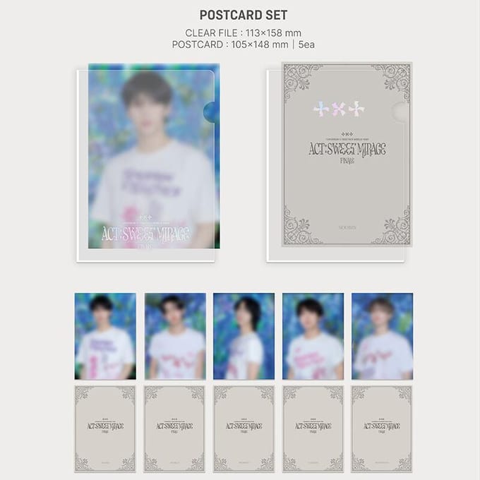 TOMORROW X TOGETHER - Tournée mondiale (Agir comme un doux mirage) Au Japon (2DVD) 1PCS gray