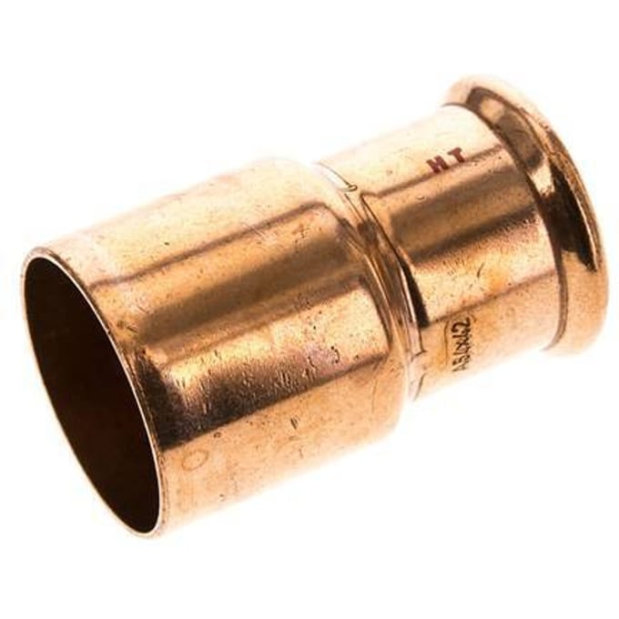 Perskoppeling - 42mm Persmof & 54mm Buiseinde - Koperlegering