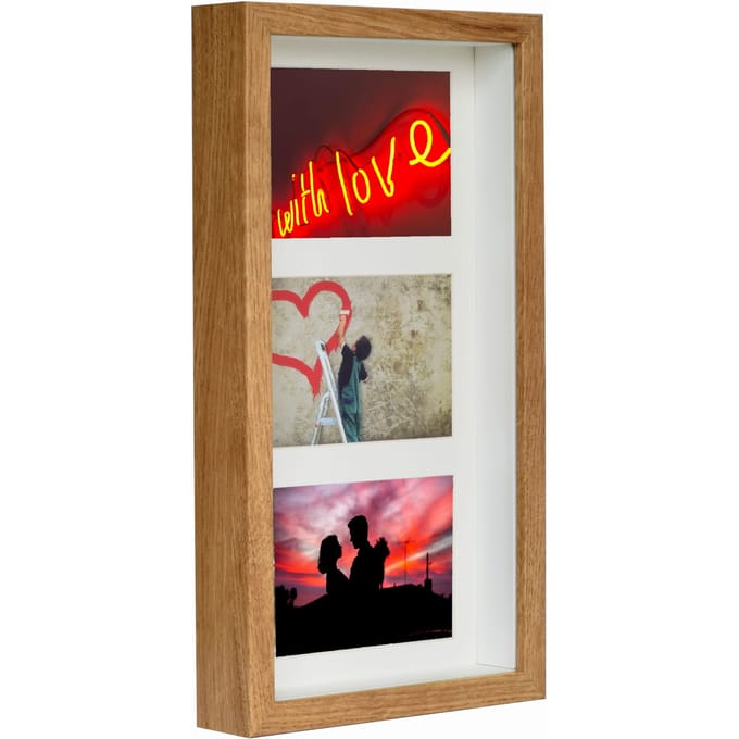 BD Art - 3D Schattenbox Fotolijst - 18x35cm - Dubbelfunctie