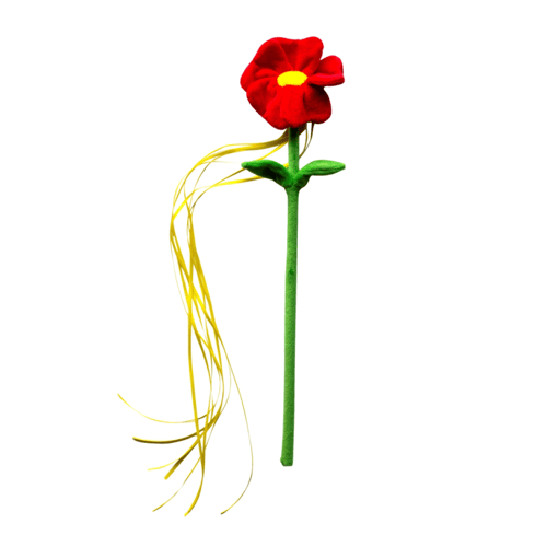 KARLIE Honden- of kattenspeelgoed (zonnebloem/rood)