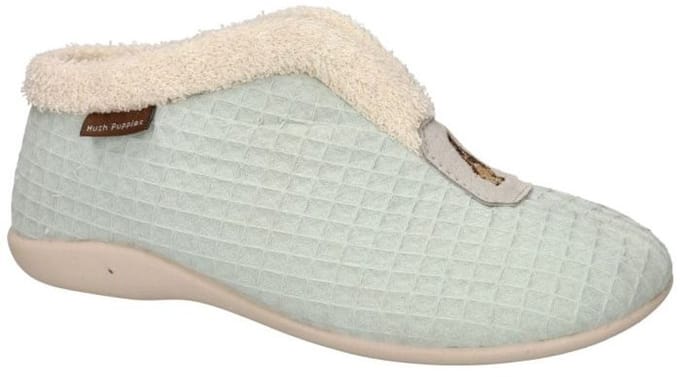 Hush Puppies -Dames - aquamarijn - pantoffels - maat 38