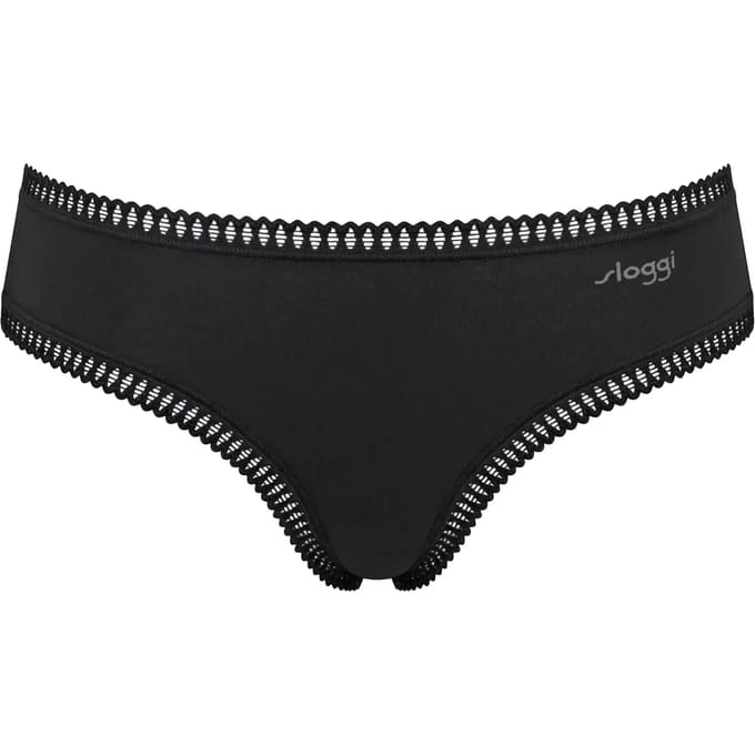 Sloggi Women GO Crush Hipster (3-pack) - dames slip - zwart