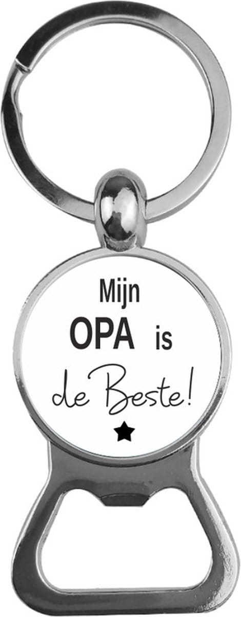 Bieropener Glas -  Mijn Opa Is De Beste