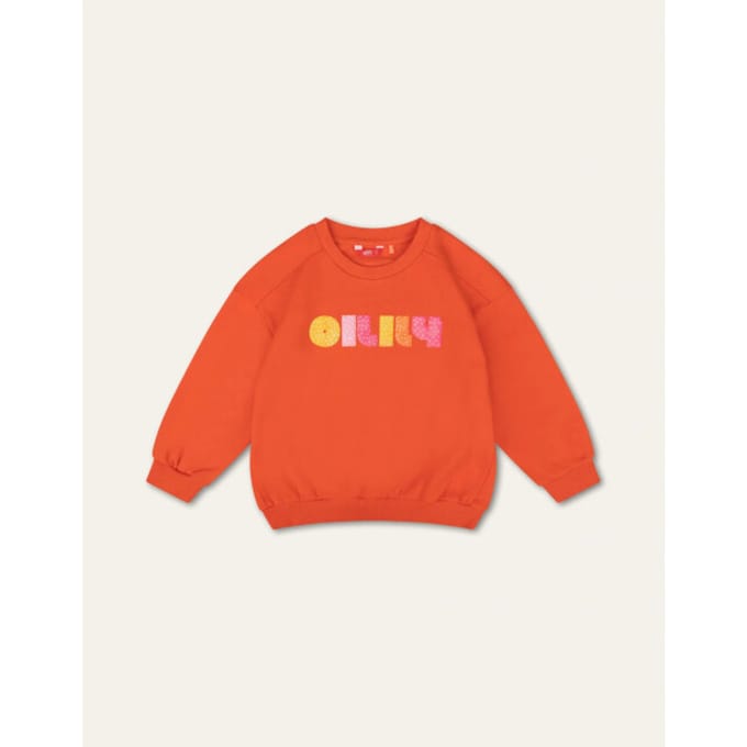 Oilily Hooray Sweater- maat164/14yr Oranje