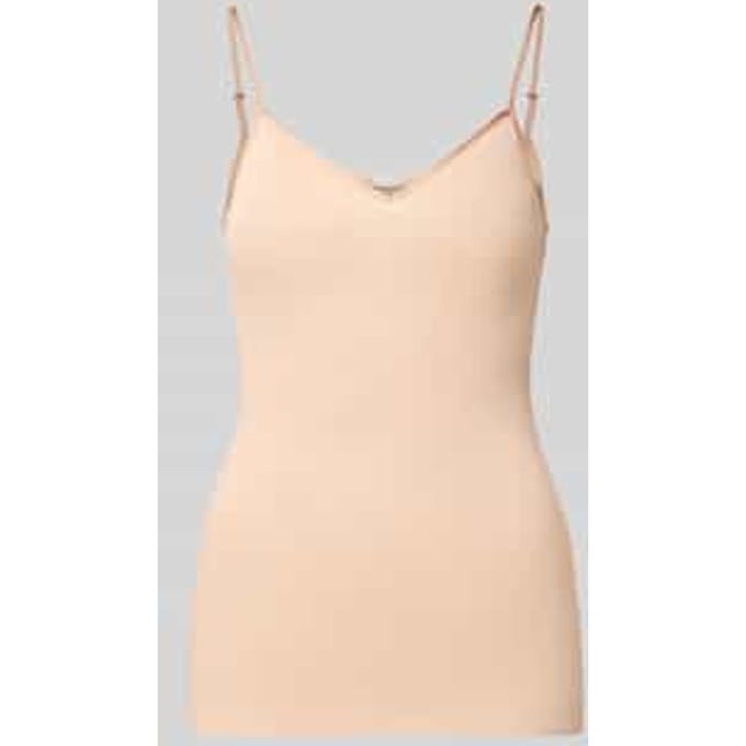 Slim fit onderhemd met spaghettibandjes