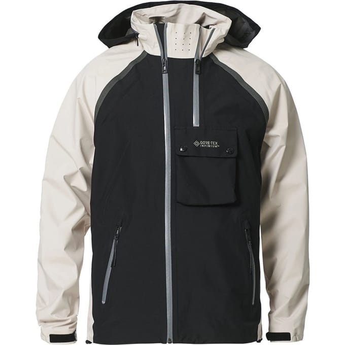 Belstaff Solid Twin Fawn Black Black Waterdichte Trainingsjas