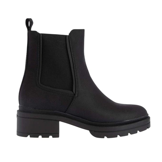 Rocket Dog Dames Iggie Chunky Sole Chelsea Boots (Zwart)