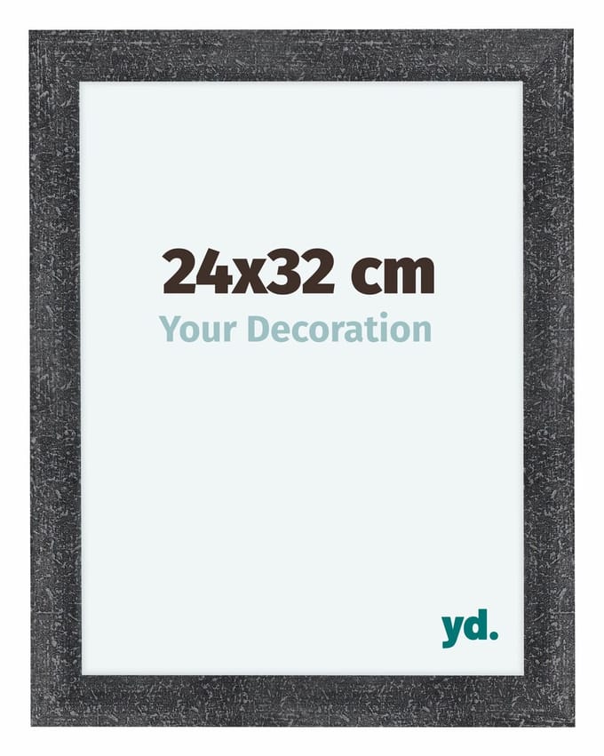 Your Decoration - Fotolijst 24x32 cm - MDF - Grijs Geveegd - Como