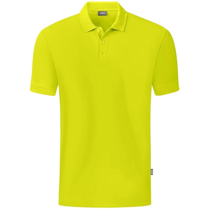 Jako Organic Polo Heren - Lime | Maat: 3XL
