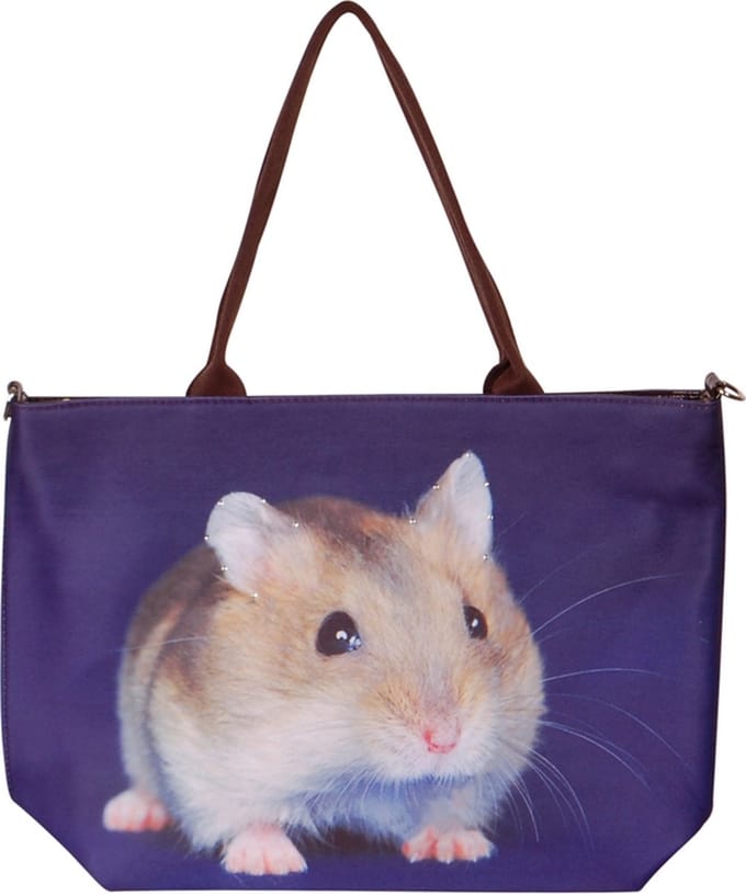 Handtas groot hamster