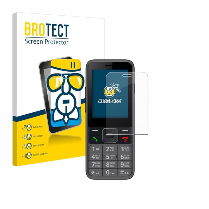 Screenprotector voor Panasonic KX-TF200 Beschermglas transparant