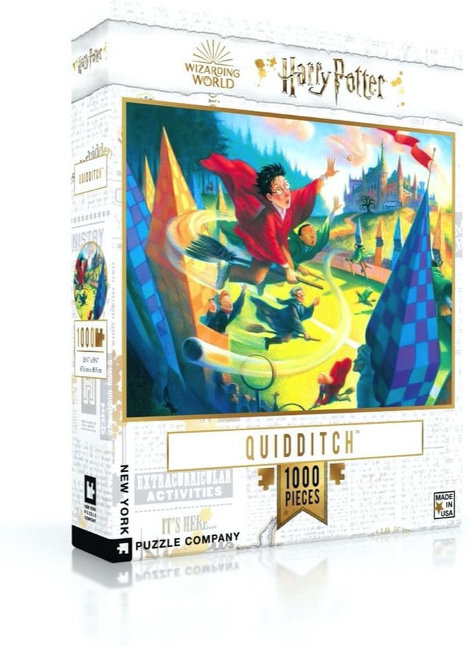 New York Puzzle Company Harry Potter 1000 Stukjes Puzzel - Quidditch