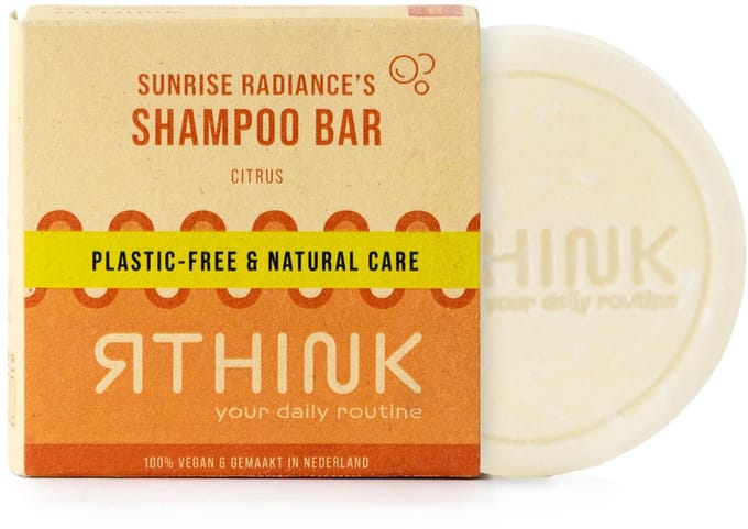 Shampoo Bar Citrus - Plasticvrij - Vegan - 75 g - Zeep bar - Soap bar