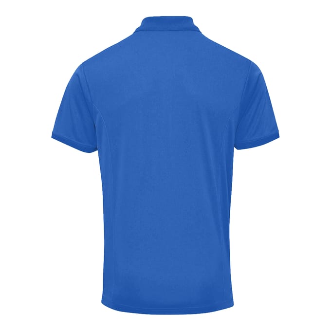 Premier Heren Coolchecker Pique korte mouw Polo T-Shirt (Koninklijk)