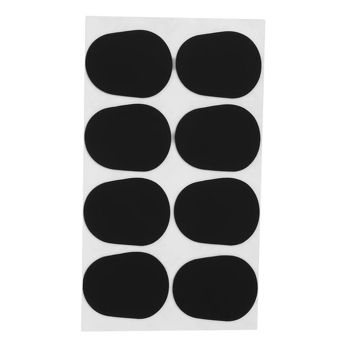 Bariton Altsaxofoon Mondstuk Kussens Patches Pads (0,8 MM) white