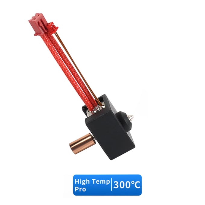 Sprite Extruder Upgrade Verwarmingsblokset Hoge temperatuur 300 Celsius met Bimetaal Heatbreak Plated Koper 3 veelkleurig