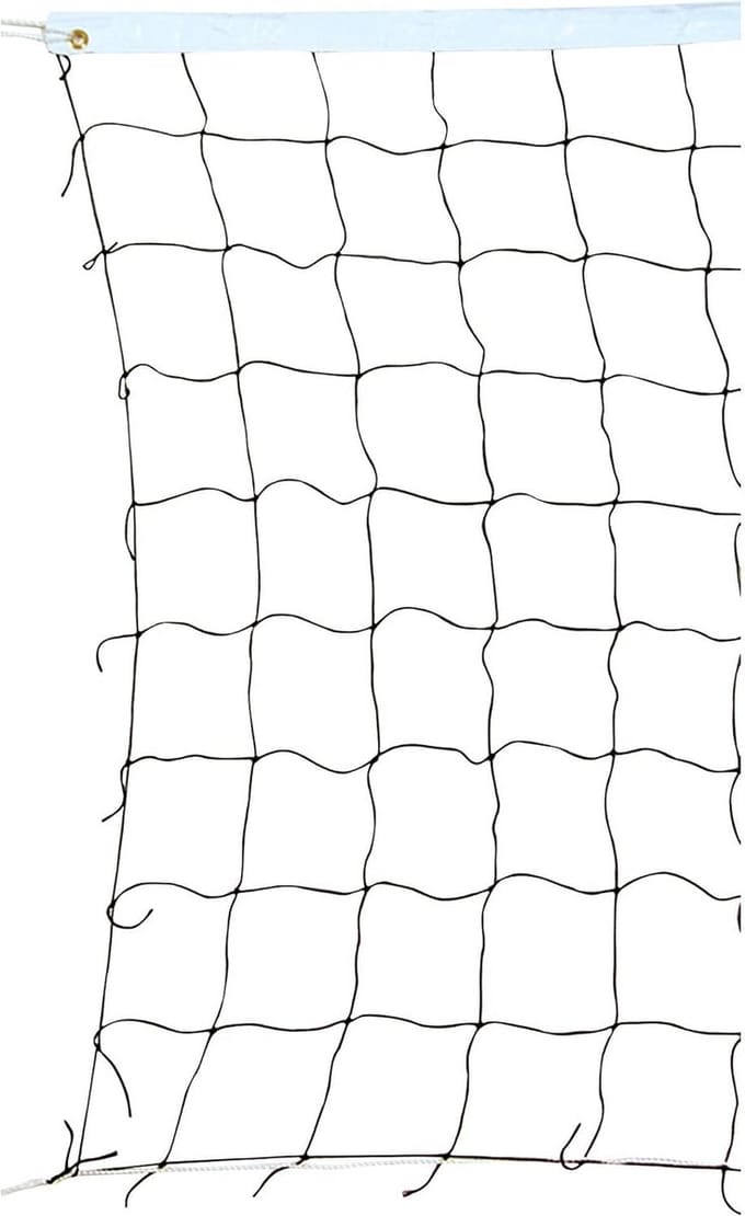 Duurzaam Volleybalnet 1.7mm Gedraaid Polyethyleen voor Buiten en Binnen