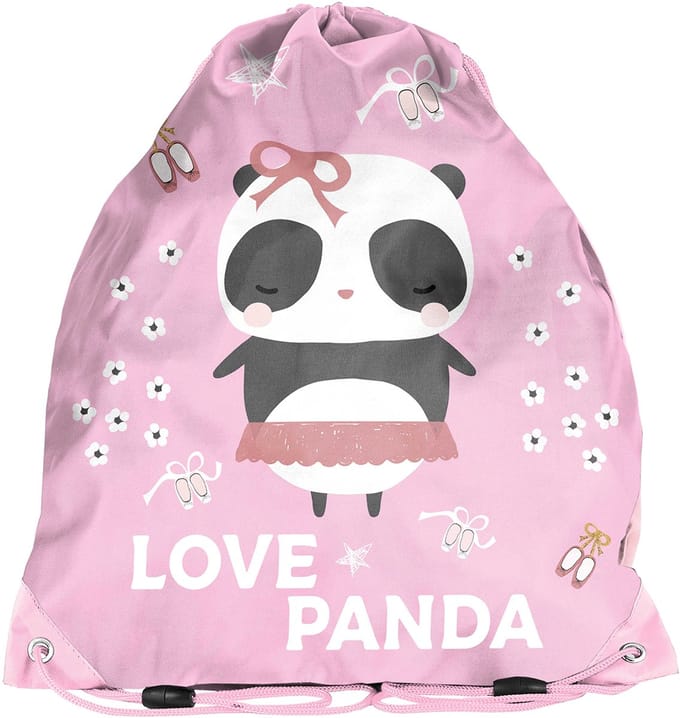 Panda Gymbag Love - 38 x 34 cm - Polyester