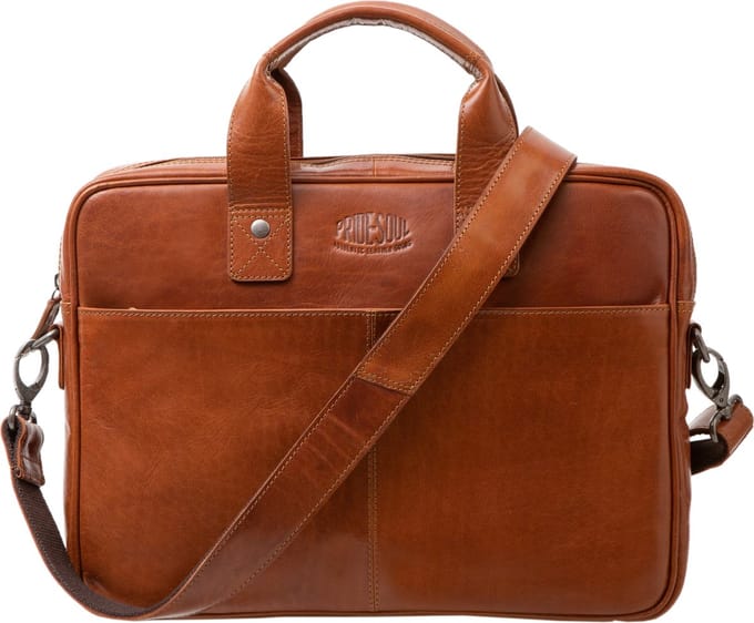 Pride and Soul aktetas - SUPRISE - leer - cognac - JU-47608