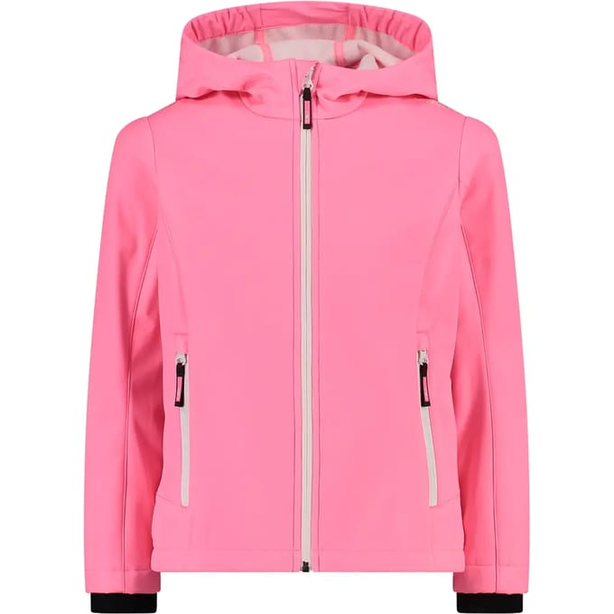 Cmp Fix Hood 3a29385n Softshelljack Roze 14 Years Jongen