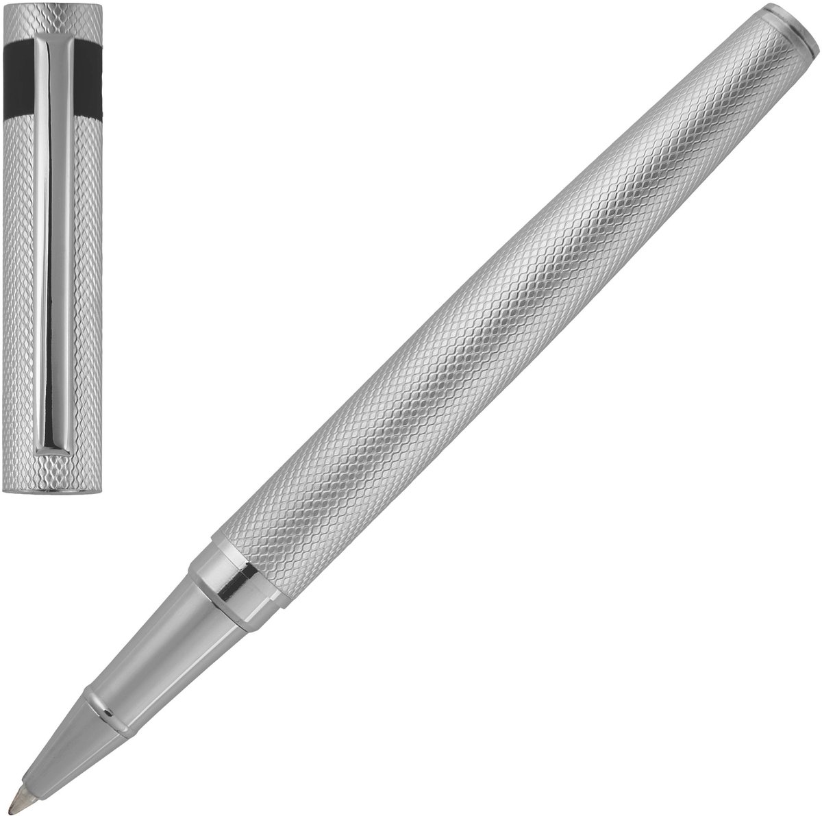 Hugo Boss - HSW3675B - Rollerballpen - grijs - Loop