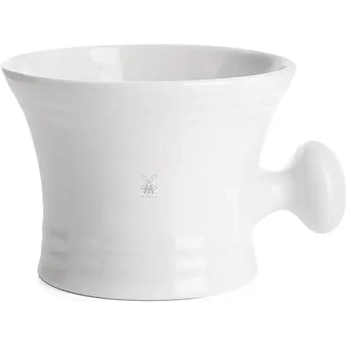 Scheerkom met porseleinen handvat Mühle
